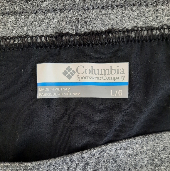 Columbia Running Shorts, Size Large, Black + Gray - Picture 4 of 7